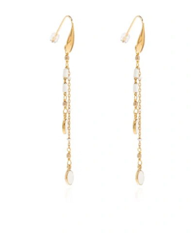 Isabel Marant Pendant Earrings In Yellow