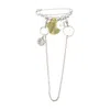 Isabel Marant Pendant Gd Brooch In Metallic
