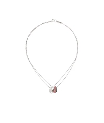 Isabel Marant Pendant Necklace In White