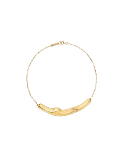Isabel Marant Pendant Necklace In Yellow