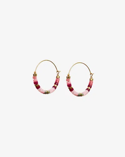Isabel Marant Perfectly Earrings In Pink