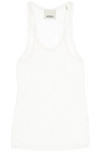 ISABEL MARANT "PERFORATED KNIT TOP