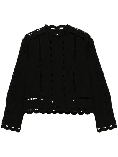 Isabel Marant Perline Top In Black