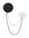 Isabel Marant Petes Chain Brooch In Multi