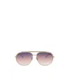 Isabel Marant 62mm Oversize Navigator Sunglasses In Nude