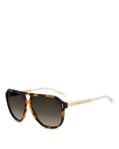 ISABEL MARANT PILOT SUNGLASSES, 60MM