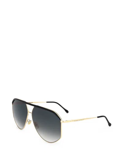 Isabel Marant Pilot-frame Sunglasses In Gold