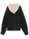 Isabel Marant Pimia Denim And Faux Fur Jacket