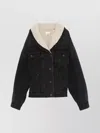 Isabel Marant Pimia Denim And Faux Fur Jacket Clothing