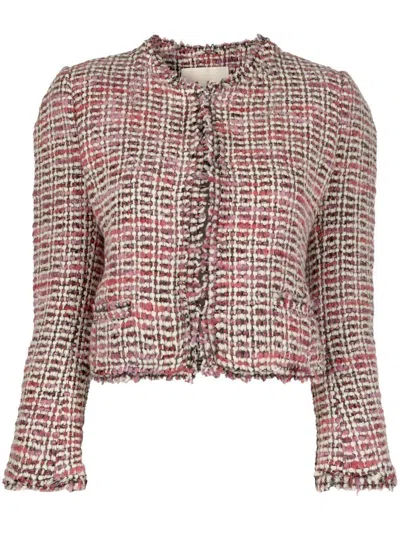 Isabel Marant Pink And Black Pullover Blouse For Women