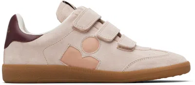 Isabel Marant Beth Velcro Low-top Casual Shoes In Pink