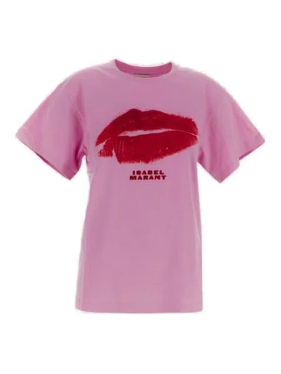 Isabel Marant Pink Cotton T-shirt For Women