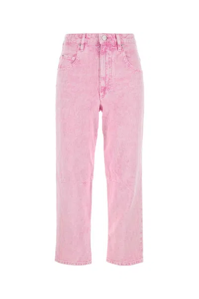 Isabel Marant Pink Denim Janet Jeans