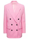 Isabel Marant Double-breasted Nevim Blazer With Peak Lapel 40 Italian Size In Multicolor