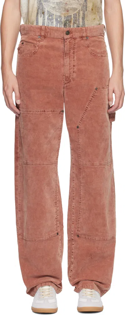 ISABEL MARANT PINK LORSON TROUSERS