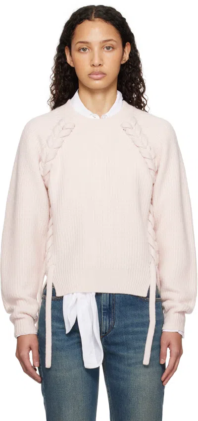 Isabel Marant Pink Noelia Sweater In Nude
