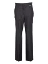Isabel Marant Tailored Pinstripe Trousers Featuring Pockets In Black