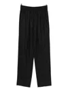 Isabel Marant Loretta Pinstripe Relaxed Fit Trousers In Gray
