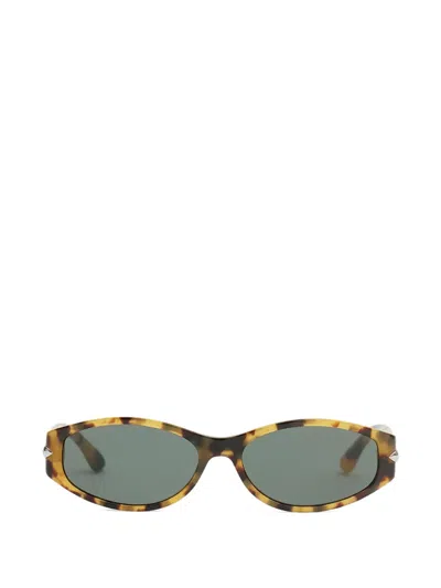 Isabel Marant Pixa-gd Oval-frame Sunglasses In Brown