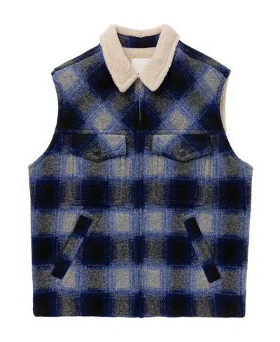 ISABEL MARANT ISABEL MARANT PLAID CHECKED ZIP-UP GILET