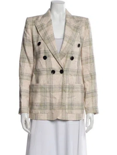 Pre-owned Isabel Marant Plaid Print Blazer