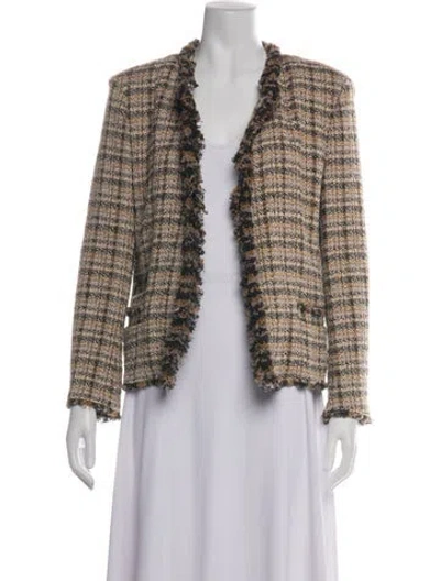 Pre-owned Isabel Marant Plaid Print Jacket In Multicolor