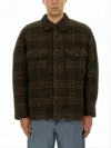 Isabel Marant Plaid Wool Jacket With Boxy Silhouette In Multi