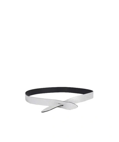 Isabel Marant Plain Colour Belts In White