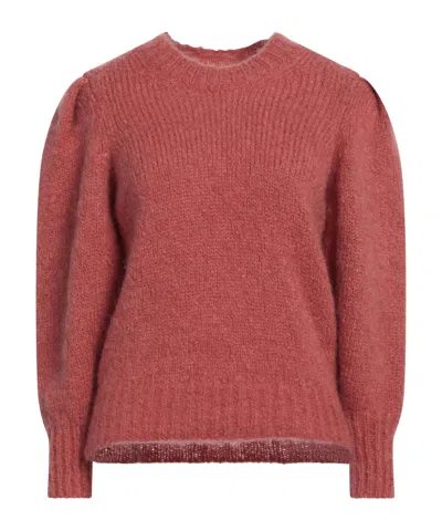 Isabel Marant Plain Colour Jumper In Brown