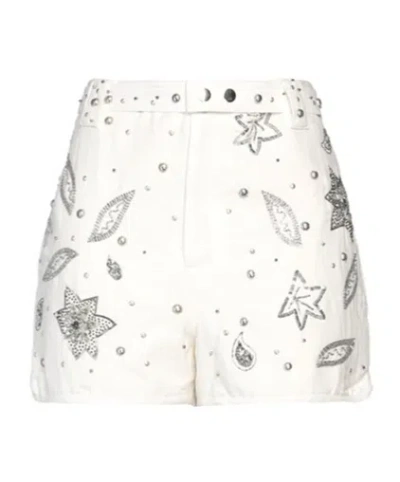 Isabel Marant Plain Shorts In White