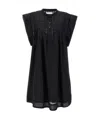 Isabel Marant Pleated Mid-length Dress In Black