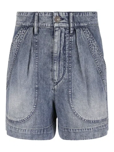 Isabel Marant Pleated Pocket Shorts