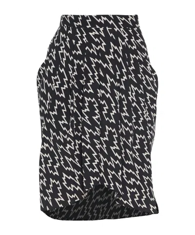 Isabel Marant Pleated Skirt In Black