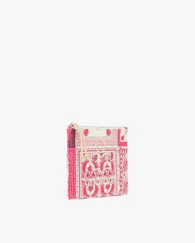 Isabel Marant Pochette Netia In Red