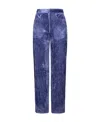 Isabel Marant Romina Wide-leg Pants In Blue
