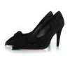 Isabel Marant Poetty Evening Bow Pumps In Black In Black