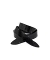 Isabel Marant Pointed Belt In Black