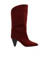 Isabel Marant Pointed-toe Heeled Boots In Brown