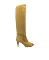 Isabel Marant Pointed Boots In Green