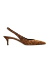 Isabel Marant Pointed High Heel Sandals In Brown