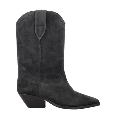 ISABEL MARANT POINTED SHORT BOOTS
