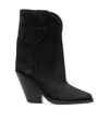 Isabel Marant Pointed Short Boots In Black
