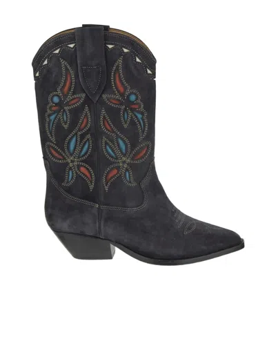 ISABEL MARANT ISABEL MARANT DUERTO INTARSIA BOOTS