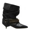 Isabel Marant Edrik Chain Boots In Black