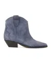 Isabel Marant Pointed Short Boots In Gray