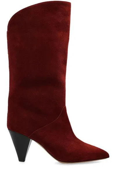 ISABEL MARANT POINTED-TOE HEELED BOOTS