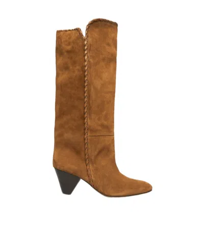 Isabel Marant Pointed-toe Boots In Brown