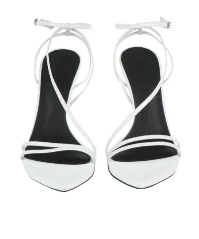 Isabel Marant Pointed-toe High-heel Sandals In White