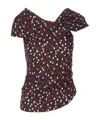 Isabel Marant Polka Dot Cardigan In Red