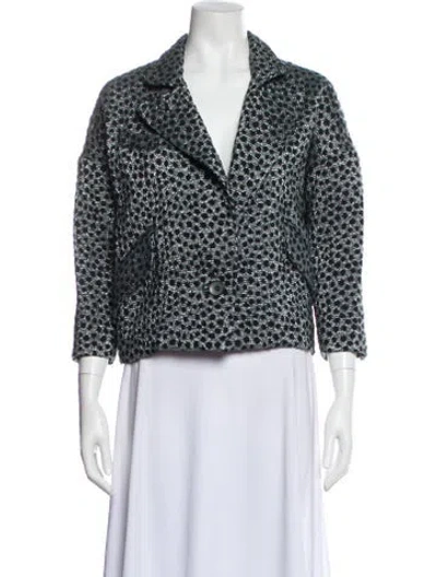 Pre-owned Isabel Marant Polka Dot Print Jacket In Pink